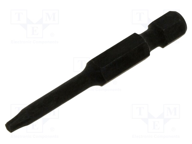 Screwdriver bit; Torx®; TX10; Overall len: 50mm