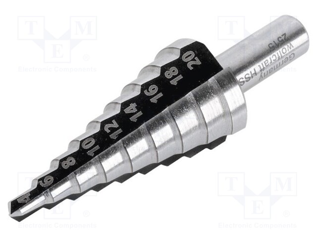 Drill bit; for thin tinware,for stainless steel,plastic; HSS