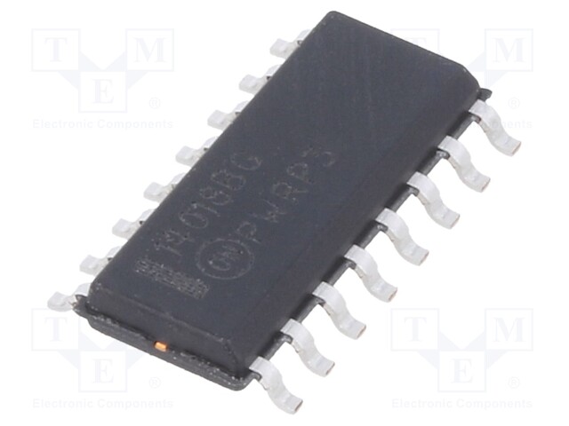 IC: digital; divide by N,counter; CMOS; SMD; SOIC16; 3÷18VDC; tube