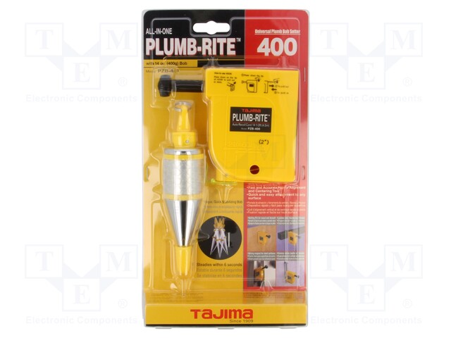 Plumb with a rope; PLUMB-RITE