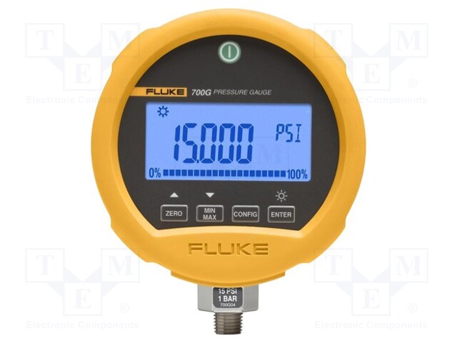 Sensor: pressure; 0÷340bar; Pressure measur.resol: 10mbar