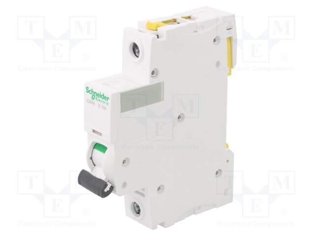 Circuit breaker; 230VAC; Inom: 13A; Poles: 1; DIN; Charact: D; 6kA