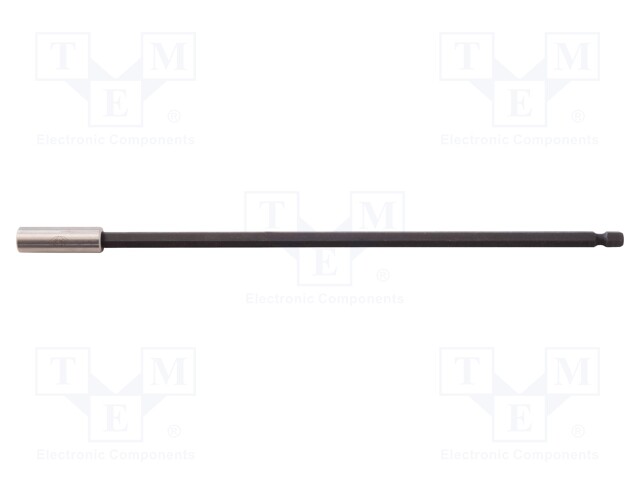 Holders for screwdriver bits; Socket: 1/4"; Overall len: 200mm