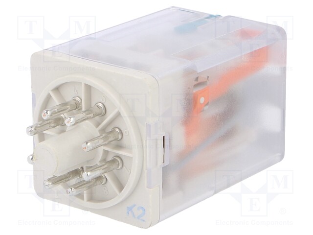 Relay: electromagnetic; DPDT; Ucoil: 220VDC; 10A; max.250VAC; 83g