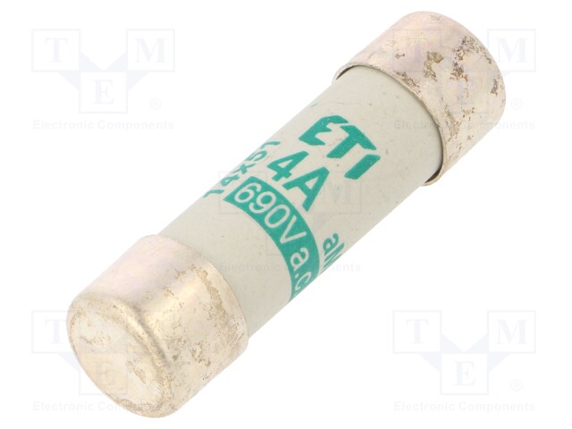 Fuse: fuse; aM; 4A; 690VAC; cylindrical,industrial; 14x51mm