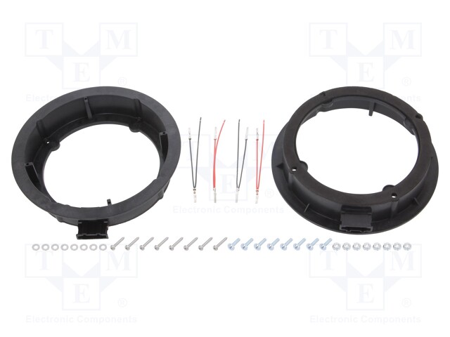 Speaker adapter; 165mm; Audi,Seat,VW,Škoda; Audi A2 1999->2005