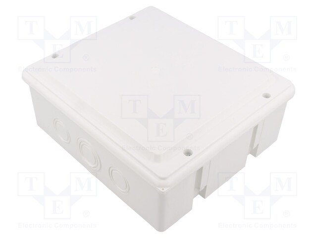 Enclosure: junction box; X: 170mm; Y: 190mm; Z: 80mm; wall mount