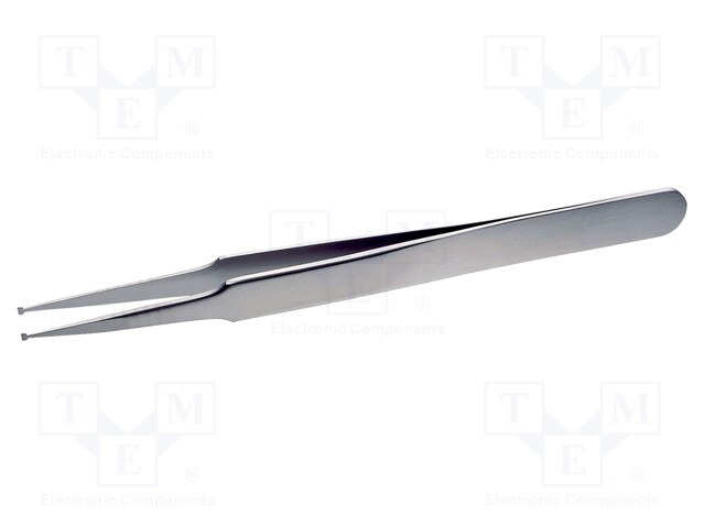 Tweezers; 120mm; Blades: straight,narrowed; SMD