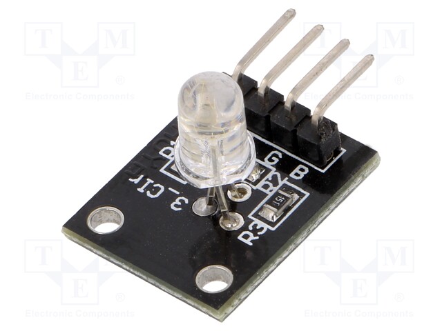 Module: LED; 5VDC; Colour: RGB; 5mm