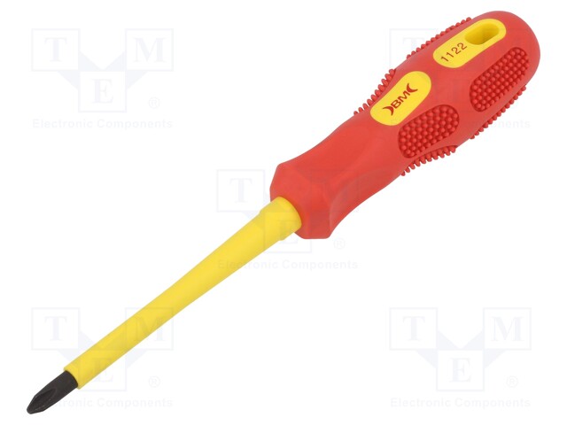 Screwdriver; insulated; Phillips; PH2; Blade length: 100mm