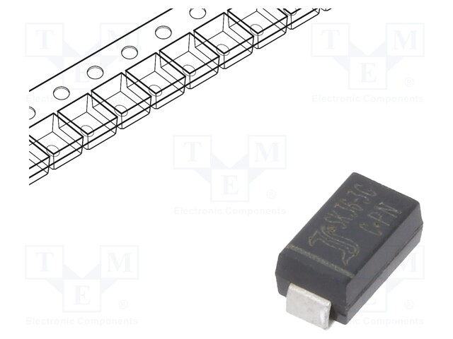 Diode: Schottky rectifying; SMD; 60V; 3A; SMA; Package: reel,tape