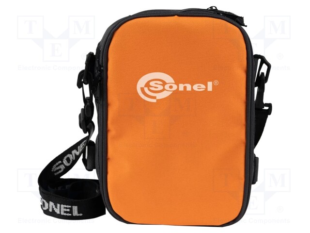 Bag; MIC-2511; orange,grey; fabric