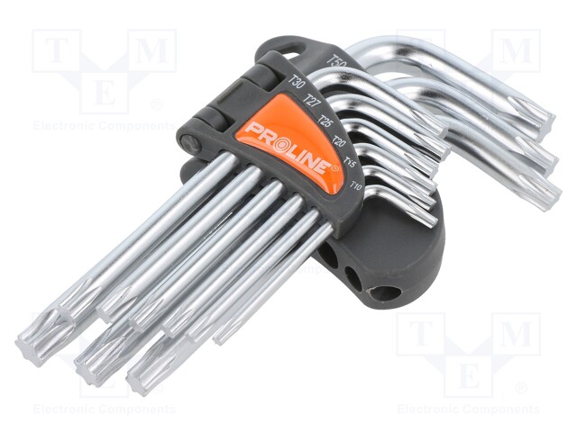 Key set; Torx®; TX10,TX15,TX20,TX25,TX27,TX30,TX40,TX45,TX50