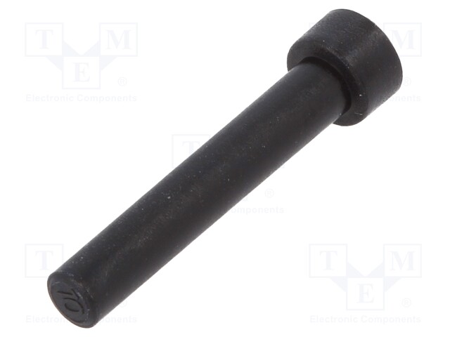 Sealing pin; ML-XT; male,female; black