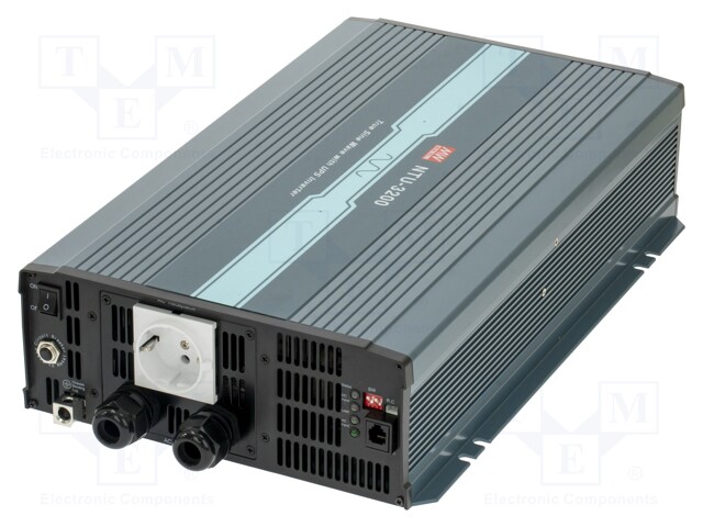 Converter: AC/DC; 3.2kW; Uout: 230VAC; 20÷33VDC; Out: EU,mains 230V