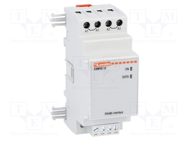 Extension module; RS485; for DIN rail mounting