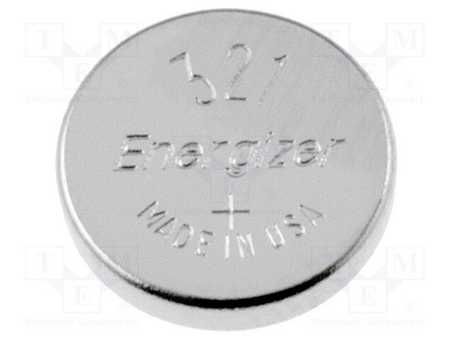 Battery: silver; 1.55V; 321,R616,coin; Ø6.8x1.6mm