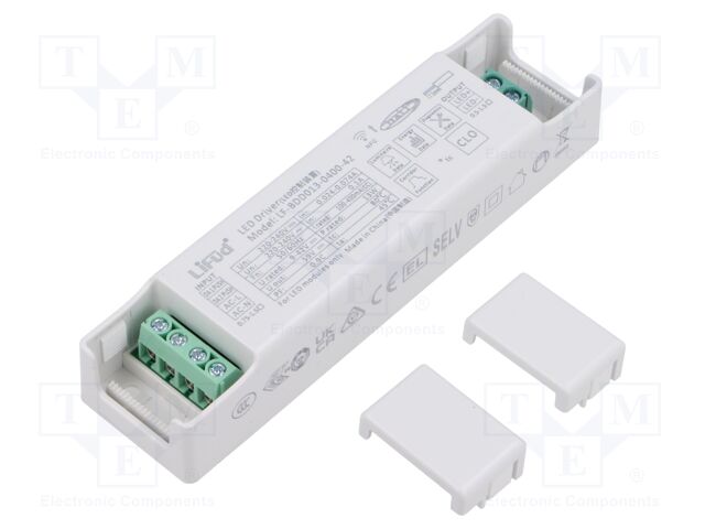 Power supply: switching; LED; 13W; 9÷42VDC; 100÷400mA; 220÷240VAC