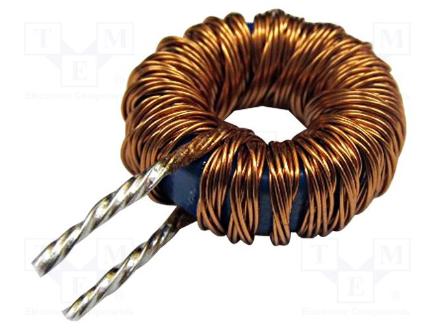 Inductor: wire; THT; 33uH; 8A; 15.9mΩ