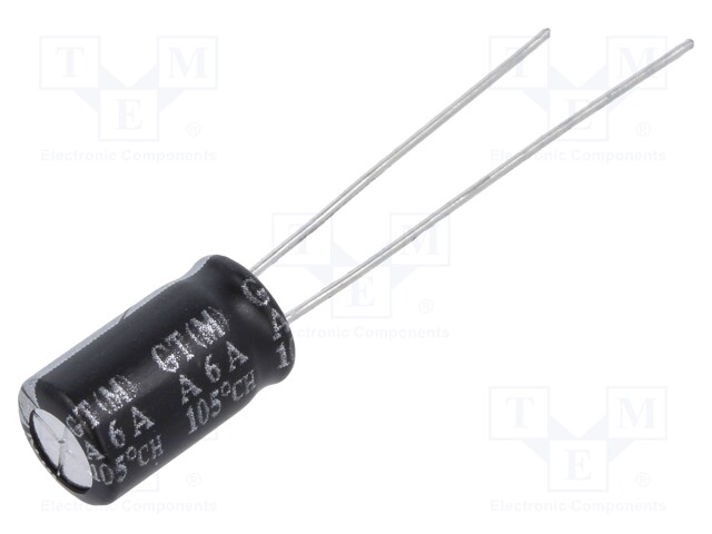 Capacitor: electrolytic; low impedance; THT; 220uF; 25VDC; ±20%