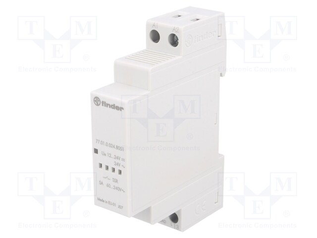 Relay: solid state; Ucntrl: 9.8÷32VDC; Ucntrl: 16÷32VAC; 5A; DIN