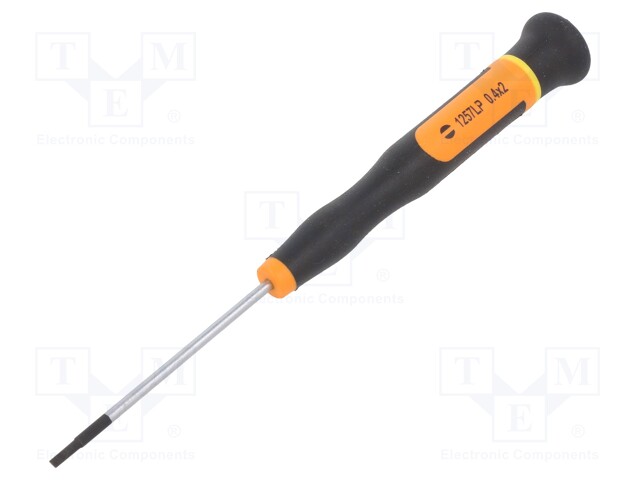 Screwdriver; slot; precision; 2,0x0,4mm; 60mm