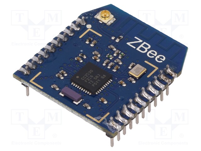 Module: communication; ZigBee; 2÷6VDC; UART; CC2530F256RHAR