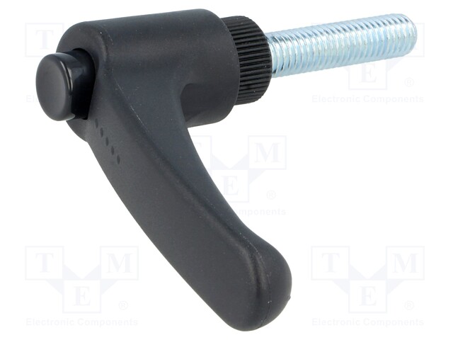 Lever; adjustable; Thread len: 35mm; Lever length: 63mm; -30÷130°C