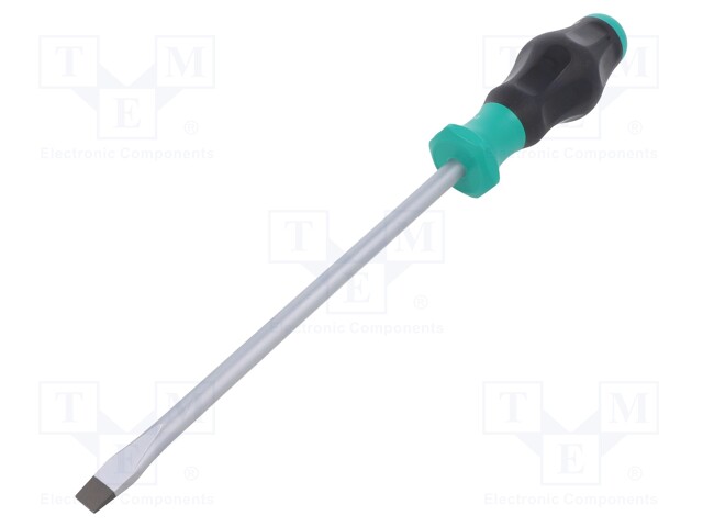 Screwdriver; slot; 1,6x10mm; Blade length: 200mm