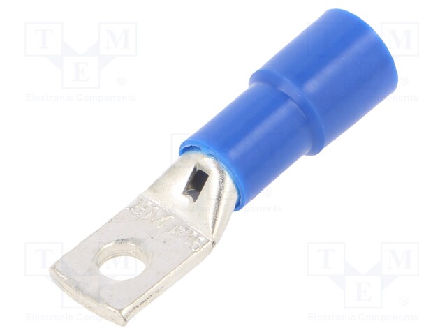 Tip: ring tube; M5; Ø: 5.3mm; 16mm2; crimped; for cable; insulated