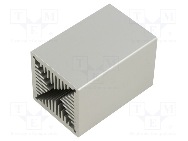 Heatsink: extruded; natural; L: 75mm; W: 50mm; H: 50mm; 1.38K/W