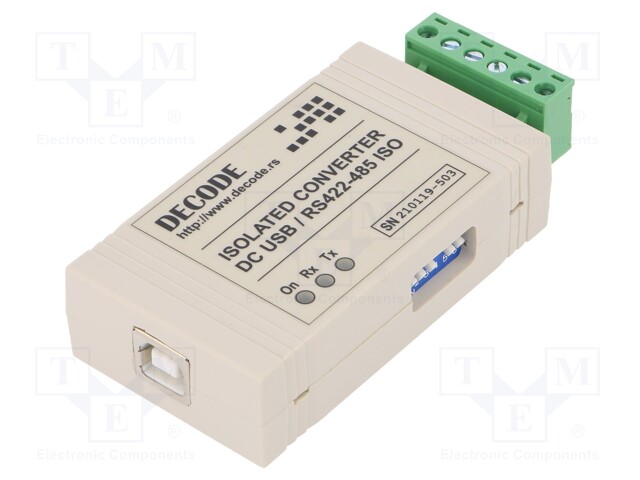 Industrial module: converter; RS422/485/USB; Number of ports: 2