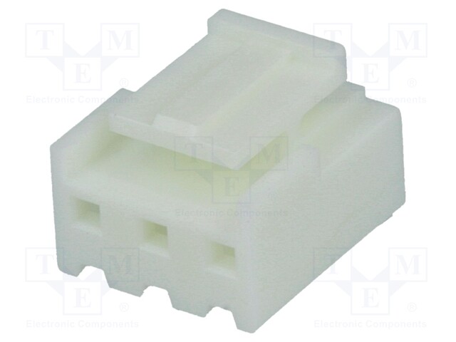 Plug; wire-board; female; VH; 3.96mm; PIN: 3; w/o contacts; 250V; 10A