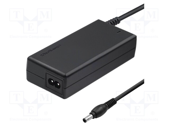 Power supply: switched-mode; 19VDC; 4.7A; 90W; for notebooks