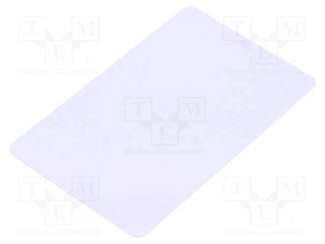 RFID Card; ISO/IEC 7816; 86x54x0.8mm; 13.56MHz; -25÷65°C