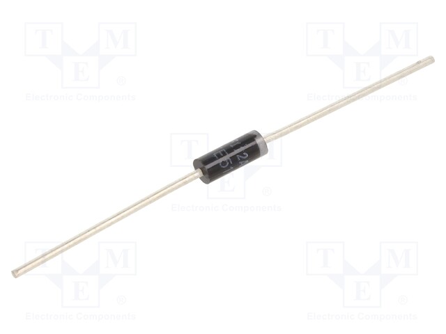 Diode: Zener; 5W; 130V; Ø9,52x5,21mm; single diode; 500nA