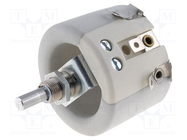 Potentiometer: shaft; single turn; 220Ω; 60W; 6mm; ceramics