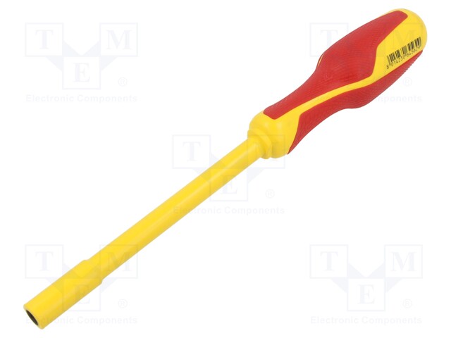 Screwdriver; insulated; hex socket; HEX 6mm; Blade length: 125mm