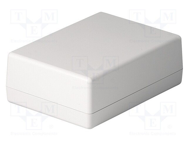 Enclosure: multipurpose; X: 138mm; Y: 190mm; Z: 68mm; ABS; ivory; IP40