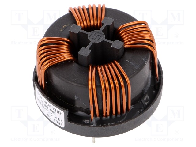 Inductor: wire with current compensation; THT; 5.5mH; 7mΩ; 500VAC