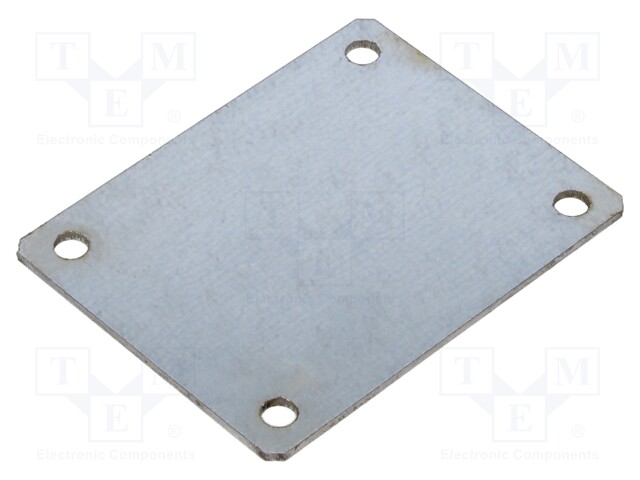 Mounting plate; steel; W: 56mm; L: 71mm; Series: EURONORD; AB080806