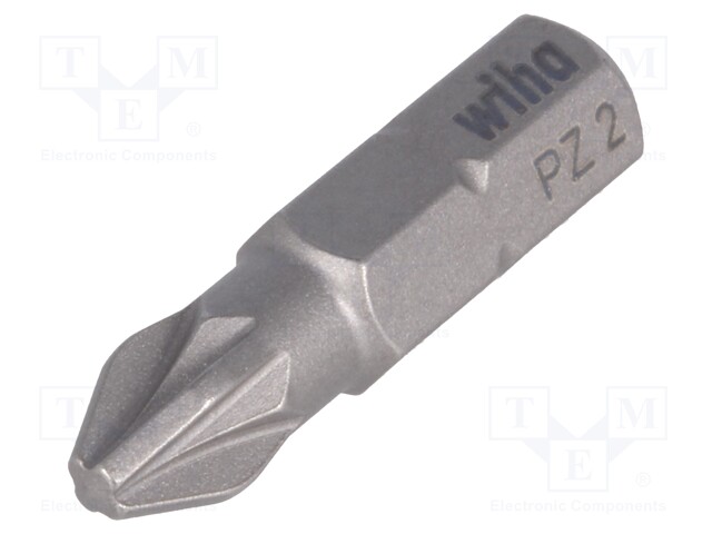 Screwdriver bit; Pozidriv®; PZ2; Overall len: 25mm