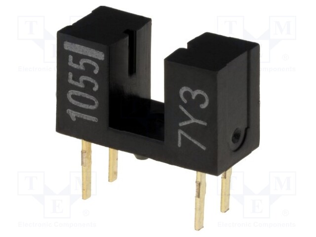 Sensor: photoelectric; through-beam (with slot); Usup: 4VDC; 20mA