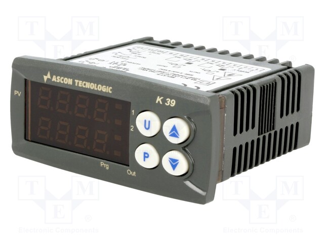 Module: regulator; temperature; SPDT; OUT 2: SPDT; on panel