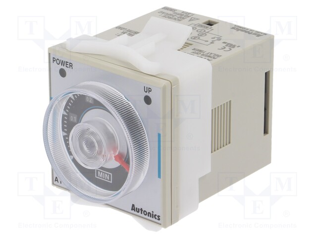 Timer; 0,05÷10min; DPDT; 250VAC/3A,250VAC/5A,30VDC/3A,30VDC/5A