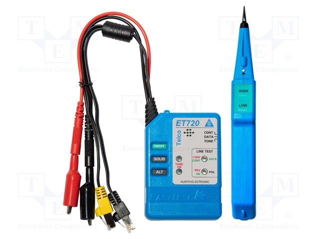 Tester: wire localizer; 350VAC; 500VDC; Man.series: EasyTest