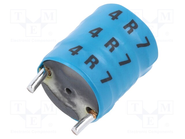 INDUCTOR, 4.7UH, 20%, 8A, RADIAL