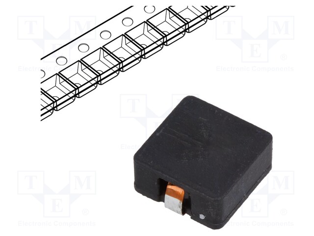 Inductor: wire; SMD; 0.16uH; Ioper: 28A; 0.51mΩ; ±30%; Isat: 58A