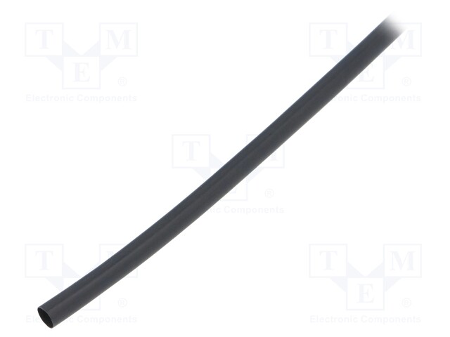 Heat shrink sleeve; flexible; 2: 1; 4.8mm; L: 10m; black