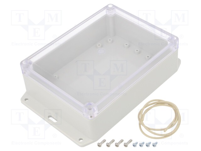 Enclosure: multipurpose; X: 125mm; Y: 165mm; Z: 55mm; Ritec; IP65